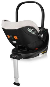 Lionelo - Forgatható autósülés bázissal MOXIE SET i-Size 40-87 cm Homokbézs