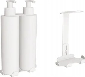 Folyékony szappan adagoló 2x300ml Andex Technic rozsdamentes acél fehér 387B