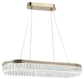 LED dimmelhető kristálycsillár zsinóron THALIA LED/50W/230V 3000-6000K + távirányító