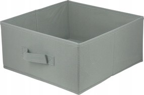Textil tárolódoboz Lavita világos szürke 31x31x15