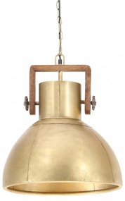 kerek sárgaréz ipari függőlámpa 25 W 40 cm E27
