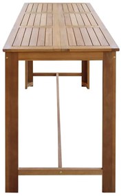 tömör akácfa bárasztal 150 x 70 x 105 cm