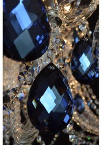 Wranovsky JWZ166182231 - Kristály csillár láncon OCEAN 18xE14/40W/230V