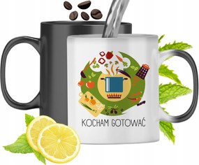 Színváltós Mágikus Bögre Szakácsoknak, fényképes nyomattal