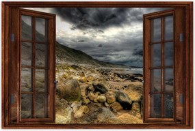 Poszterek 90x60 Séta a tengerparton