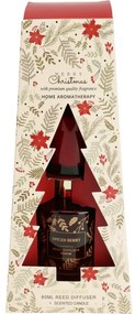 Merry Christmas, Spiced berry ajándék diffúzor és gyertya szett, 2 db