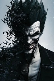 Művészi plakát Batman Arkham - Joker