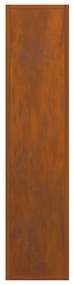 tűzifa állvány 50x23x100 cm időjárásálló acél