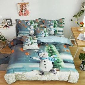 SNOWMAN fotó ágynemű
