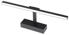 MasterLED Lappa 9 W-os 40cm-es fekete oldalfali lámpa