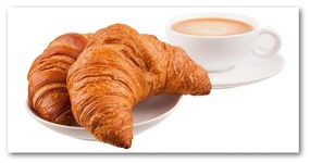 Akril üveg kép Croissant és kávé oah-71215750