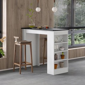 Houseland Swallow bárasztal ívelt/fehér