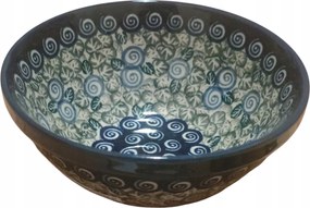 Tál 848 kerámia Bolesławiec dek.1073A/2 500 ml