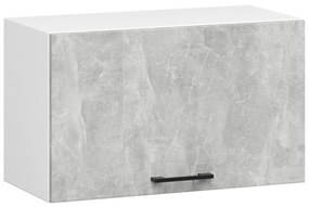 Konyhabútor 180 cm Ozara (beton + fehér). 1071277