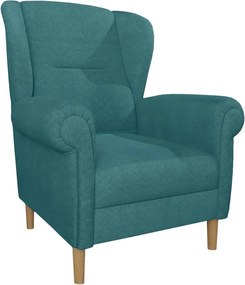 Türkiz füles fotel Swan – Ropez