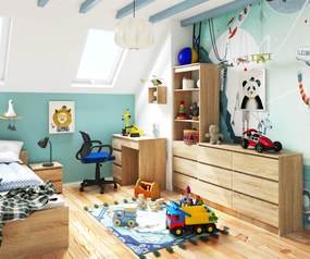 PC asztal Benicio II (szonoma tölgy) (B). Akció -15%. 1069638