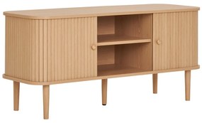 Nikko TV-szekrény, 2 ajtó, natúr, 113x40x52 cm