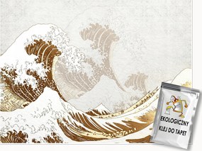 Fotótapéta Nagy Hullám Kanagawa Hálószoba Nappali Tapéta Flizelina 300x210