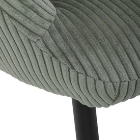 Pihenőfotel lábtartóval L7285 GRN6, zöld