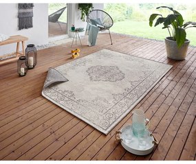 Cebu szürke-krémszínű kültéri szőnyeg,160 x 230 cm - NORTHRUGS