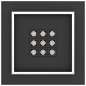 Eglo 901192 - LED Dimmelhető mennyezeti lámpa BALAZOTE LED/21,4W/230V fekete +RC