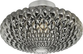 DAR LIGHTING BIB3010 BIBIANA Modern Mennyezeti Lámpa Füstös, Csiszolt Króm G9 IP20