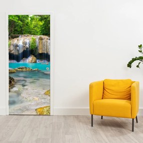 Fotótapéta ajtóra - Vízesések (95x205cm)