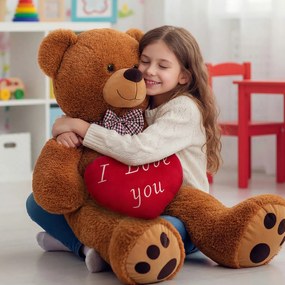 BENY nagy plüssmedve, 100cm, barna Monzana