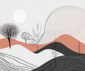 Poszter 60x50cm Félárnyék Kilátás