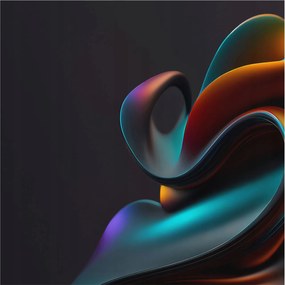 Fotótapéta Flizelina Nappali és Hálószoba Irodába Színes örvény 250x250 Ragasztó