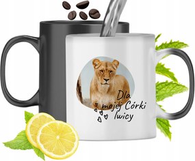 Mágikus Bögre Lányának Színváltós, fényképes nyomattal