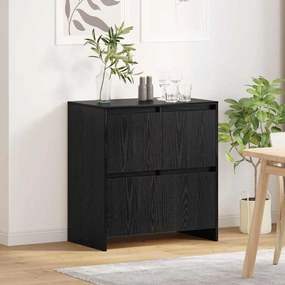Széf Musta tammi 70 x 41 x 75 cm Faanyag