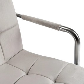 Forgószék ifjúsági szürke velúr. ASTRO