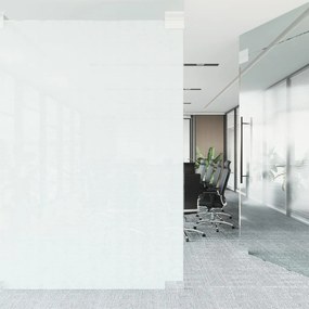 matt fehér PVC statikus ablakfólia 90 x 2000 cm