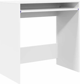 vidaXL Asztal fiókkal tárolóval Fehér 77,5 x 43 x 79 cm Faanyag