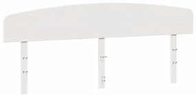 fehér tömör fenyőfa fejtámla 180 cm