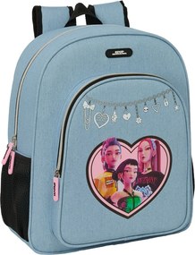 K-pop Démonvadászok Denim Dreams iskolatáska, táska 38 cm