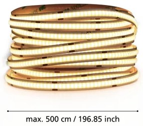 Eglo 900575 - LED Szalag 5m COB STRIPE LED/40W/24/230V 3000K