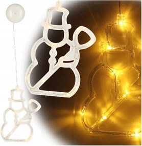 LED-es fĂŒggĆlĂĄmpa karĂĄcsonyi dekorĂĄciĂł hĂłember 49cm 10 Led