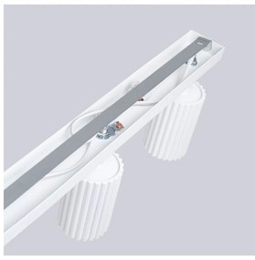 Fehér spotlámpa 6,5x117 cm Gleam – Sollux