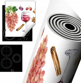 Tűzhelyvédő Szőnyeg Asztali Dekoráció 45x52 bor konyha