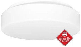 Ecolite W132-BI - Érzékelős mennyezeti lámpa HECTOR 1xE27/60W/230V IP44 fehér