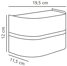 Nordlux - Kültéri fali lámpa SIBELIS 1xE27/10W/230V IP44 antracit
