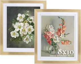 Inweder Képkeret 20x25 cm Kétrétegű Fa Arany