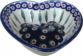 Szív alakú tál 18 13,5cm Kerámia Boleszláv 56
