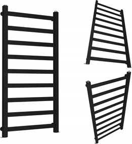 Vala Fürdőszobás Radiátor 600/530 Fekete Matt