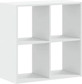 vidaXL fehér szerelt fa könyvespolc 68,5 x 32 x 68,5 cm