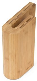 G21 Gourmet késblokk, bambuszból, 5 késhez