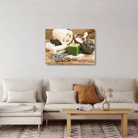 Kép - Egy pillanat a kikapcsolódásra (üvegen) (70x50 cm)