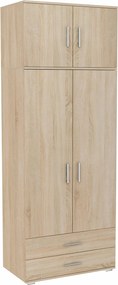 Bodo 2D2S kétajtós szekrény Sonoma Tölgy Ufc Feltéttel